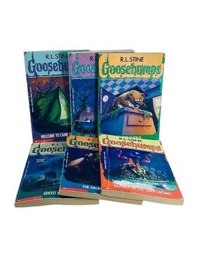 💚 Goosebumps Paperback Book Bundle-6pc.
